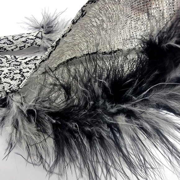 RARE Vintage 1976 Cher Doll Dress Bob Mackie Frosted Feathers Mego Outfit 70s - Picture 6 of 8